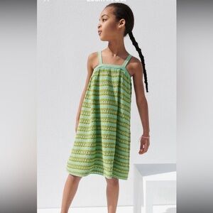 NWT ZARA  Striped sparkle Crochet Sundress